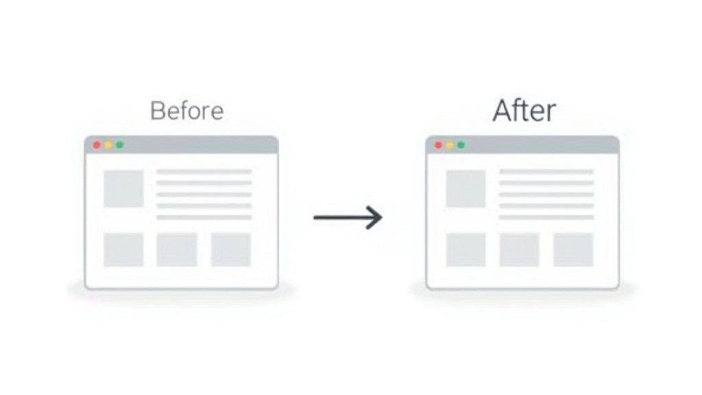 Animatie toont visuele verschuiving op een webpagina als elementen laden